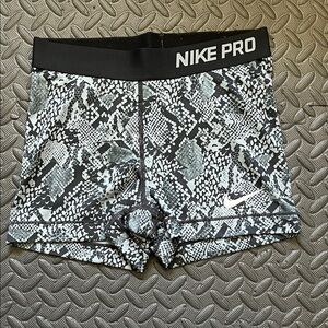 Nike Pro Snake Pattern spandex Shorts